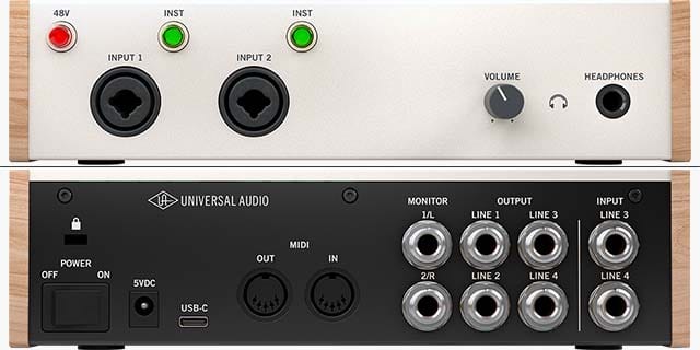 Universal Audio Volt 476 4-in/4-out USB-C 專業錄音介面