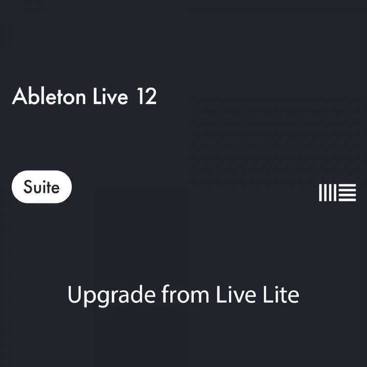 Ableton Live 12 Suite 音樂工作站軟體 (從 Ableton Live Lite 版本升級) (序號下載版)	