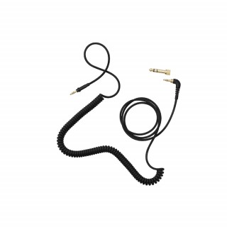 AIAIAI 專屬配件 C02 捲線 1.5m 耳機線 黑色 附轉接頭