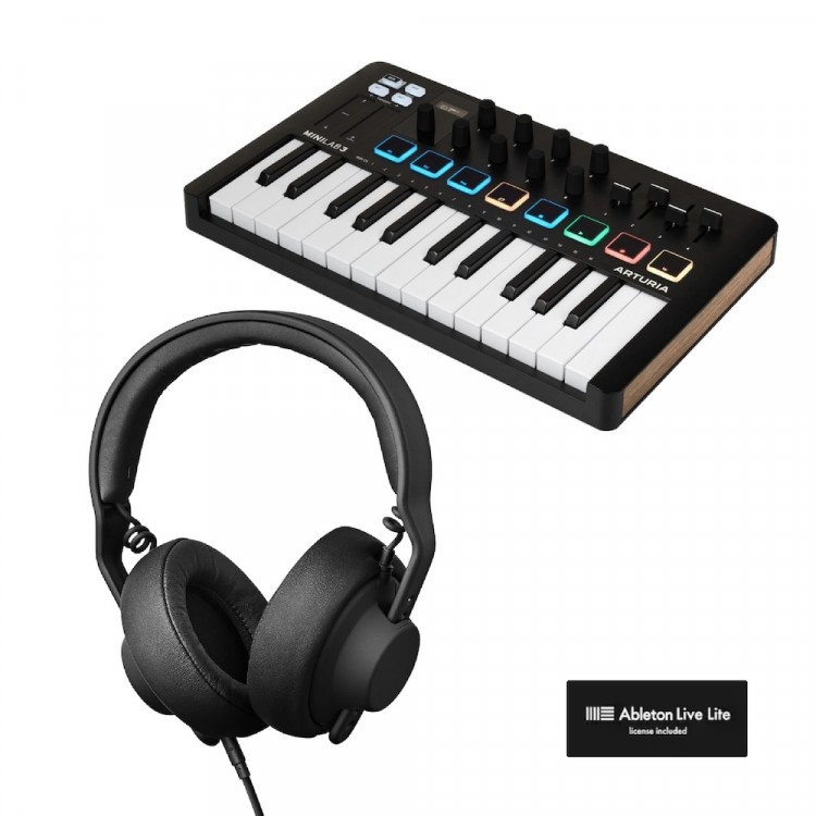 AIAIAI x Arturia 限量聯名創作組合 (TMA-2 Studio XE / miniLab 3) 含 Ableton Live Lite 錄音軟體