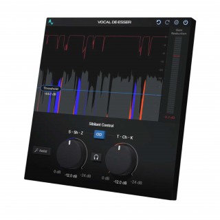 Antares Auto-Tune Vocal De-Esser AI 人聲去唇齒音 Plugins (序號下載版)