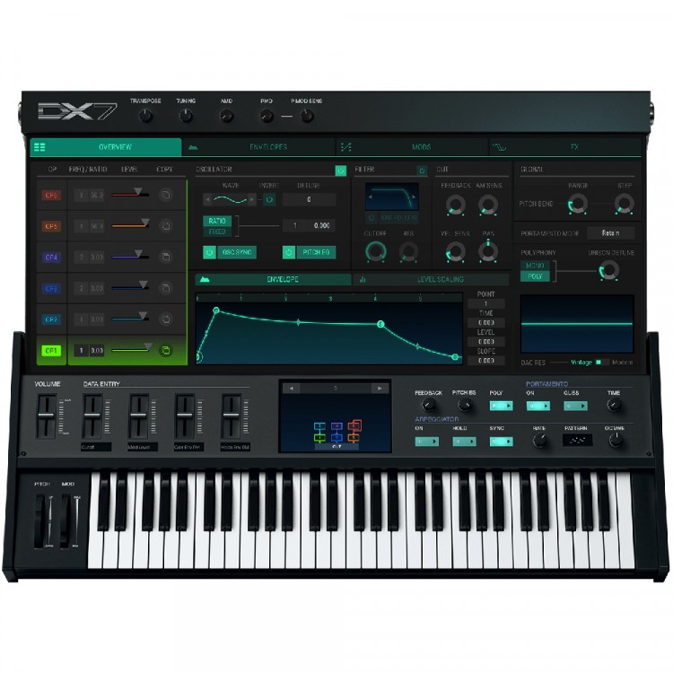 Arturia DX7 V 軟體合成器 (序號下載版)