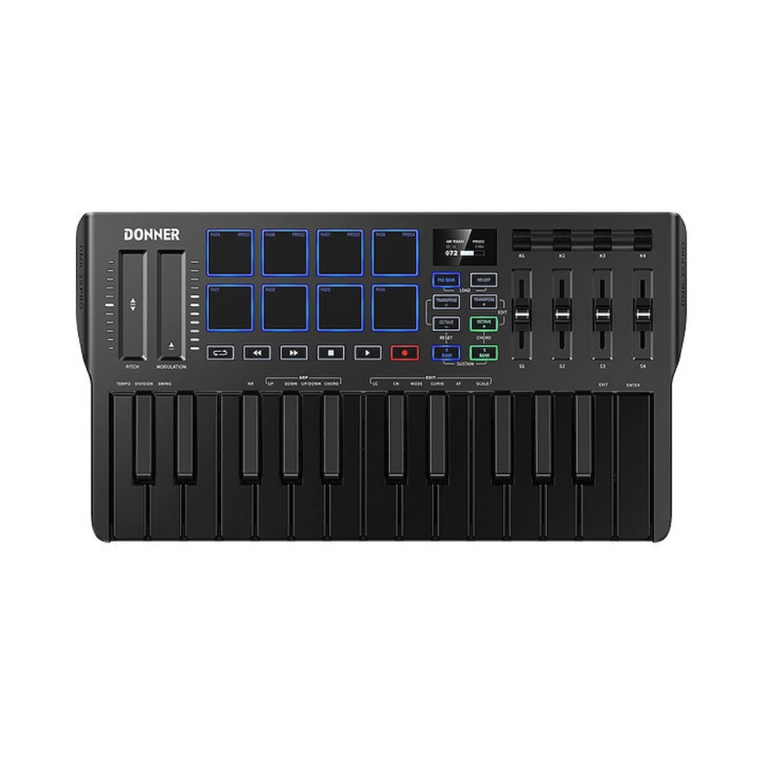 Donner DMK-25 PRO 迷你鍵MIDI 主控鍵盤