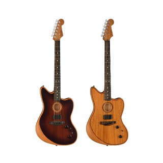 Fender Acoustasonic Jazzmaster All-Mahogany 電木吉他