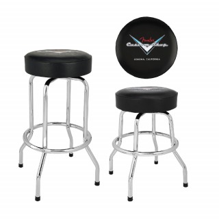 Fender Custom Shop Chevron Logo 吧台椅	