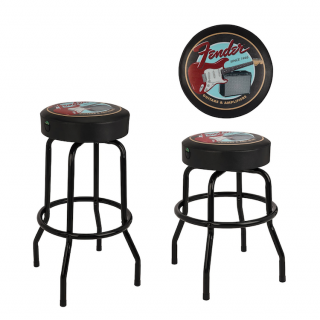 Fender 吉他音箱造型 吧台椅