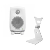 [A級福利展示品] GENELEC 8010A 3吋主動式監聽喇叭 限量套組 (含 GENELEC 8010-330W 原廠桌上型立架)