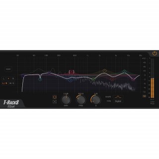 IK Multimedia T-RackS EQual 虛擬 EQ 均衡器軟體 (序號下載版)