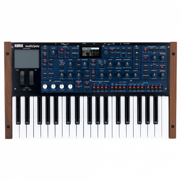 KORG multi/poly 類比建模合成器