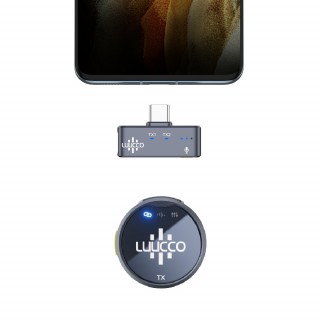 LUUCCO AirWave K1 一對一無線磁吸麥克風 Type-C 版