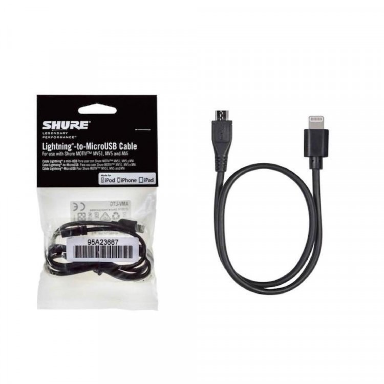 Shure AMV-LTG MV7 iPhone 專用線 1m