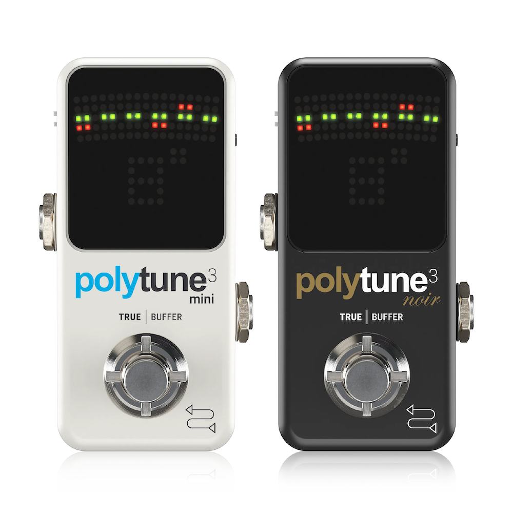 TC Electronic Polytune 3 Mini / Mini Noir 地板式調音器 效果器