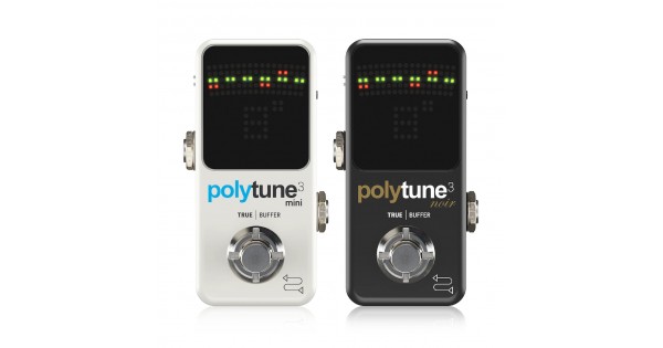 TC Electronic Polytune 3 Mini / Mini Noir 地板式調音器 效果器