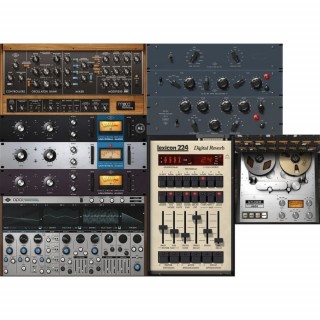 Universal Audio UAD Electronic Music Bundle 3 Plugins 套組 (序號下載版)