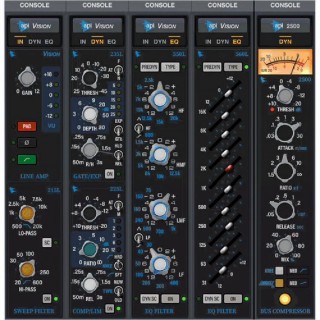 Universal Audio UAD LUNA API Vision Console Emulation Bundle Plugins 效果器套組 (序號下載版)
