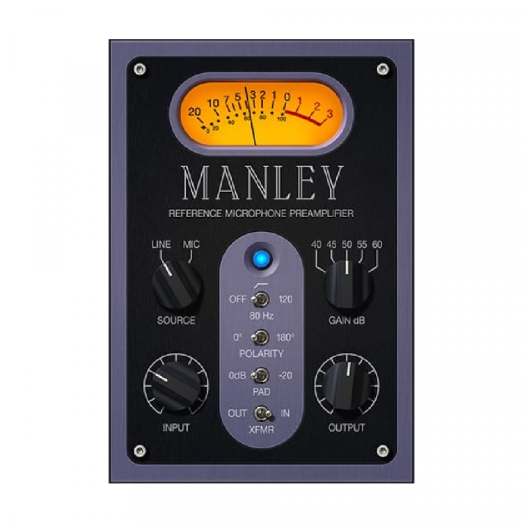 Universal Audio UAD Manley Tube Preamp Plugins 效果器 (序號下載版)