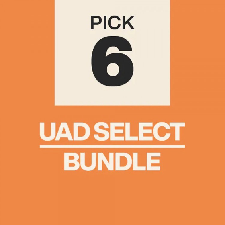 Universal Audio UAD Select 6 Bundle 80選6 效果器套組 (序號下載版)