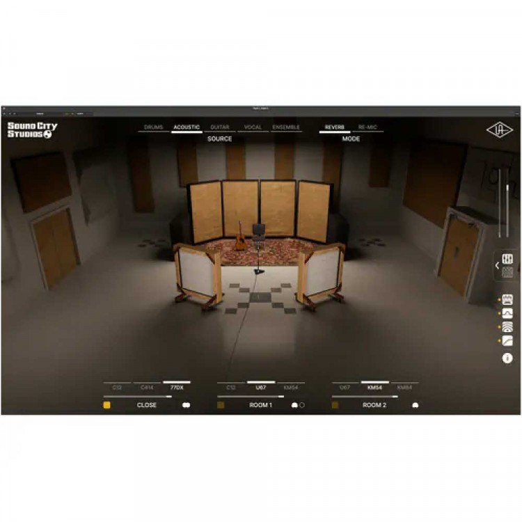 Universal Audio UAD Sound City Studios Plug-In 效果器 (序號下載版)