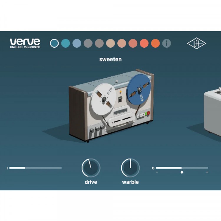 Universal Audio UAD Verve Analog Machines Plugins 效果器 (序號下載版)