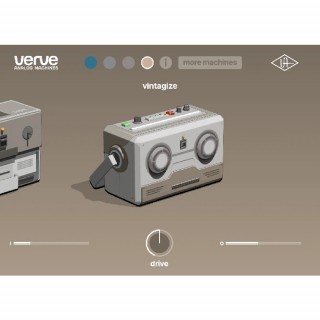 Universal Audio UAD Verve Analog Machines Essentials Plugins 效果器 (序號下載版)