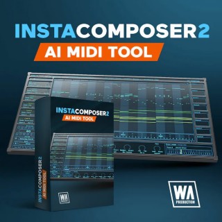 W. A. Production InstaComposer 第二代 AI 編曲工具 Plugins (序號下載版)