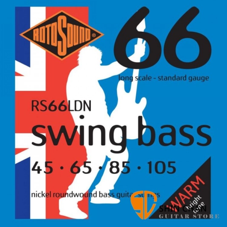 Rotosound Swing Bass 45 - 105 鎳合金電貝斯弦