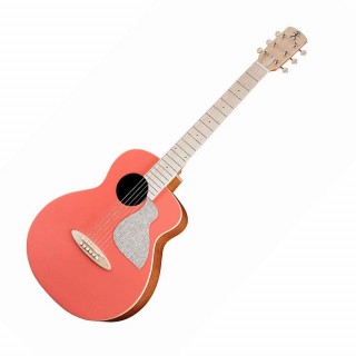 aNueNue MC10 E 色彩面單系列 36吋 電木吉他 珊瑚橘 接電款 送原廠配件包