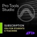 AVID Pro Tools Studio 教育版 一年期訂閱制 序號下載版