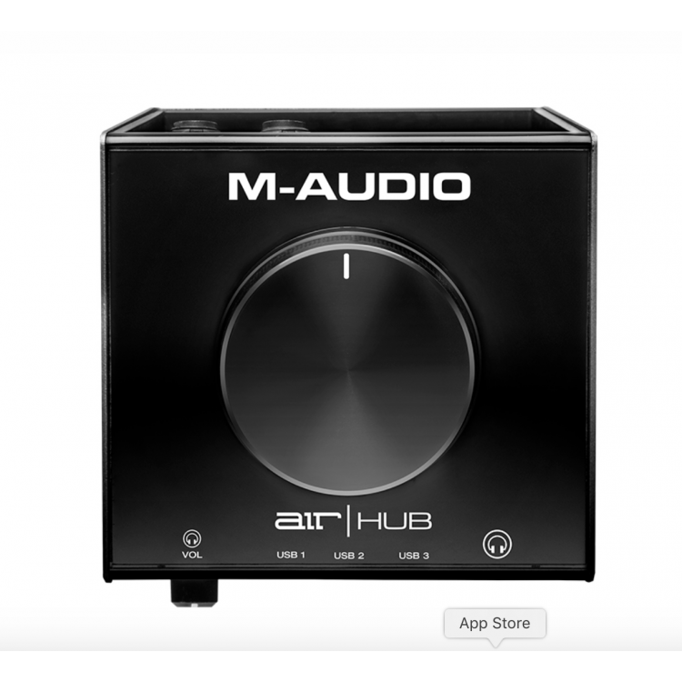 M-Audio Air Hub USB 音效卡/ 內建三個 USB Hub/耳機放大器