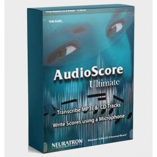 Avid AudioScore Ultimate 樂曲轉換樂譜軟體 (序號下載版) 