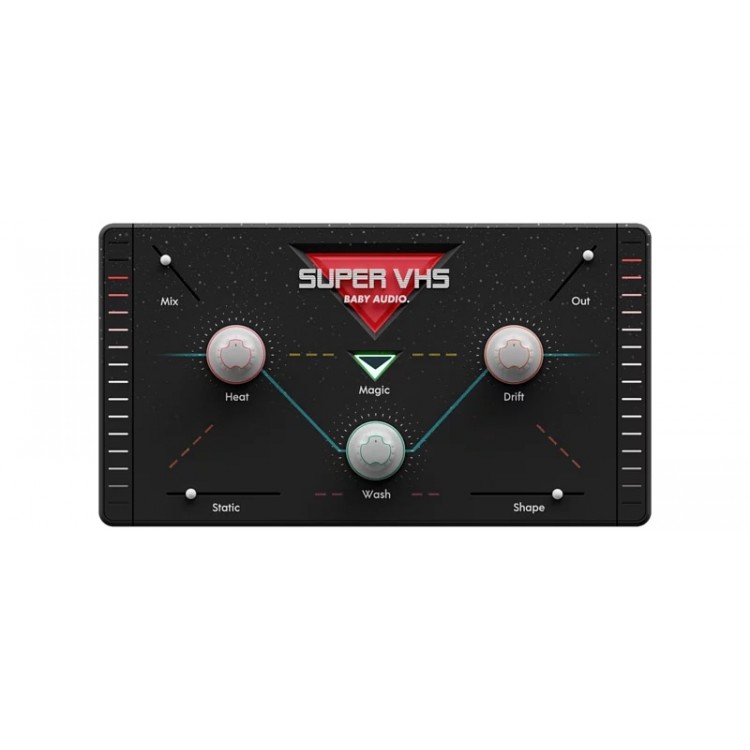 Baby Audio Super VHS Lo-Fi 效果器Plugin (序號下載版)