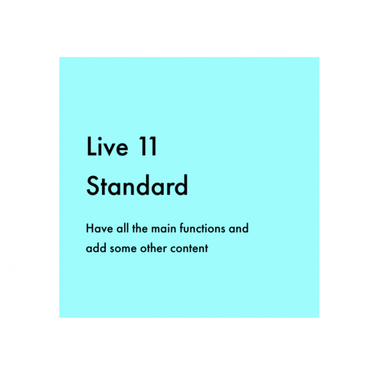 Ableton Live 11 Standard 音樂工作站軟體 ( 序號下載版 )