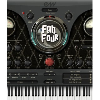 EastWest Fab Four 披頭四取樣音源套組 Plugin (序號下載版)