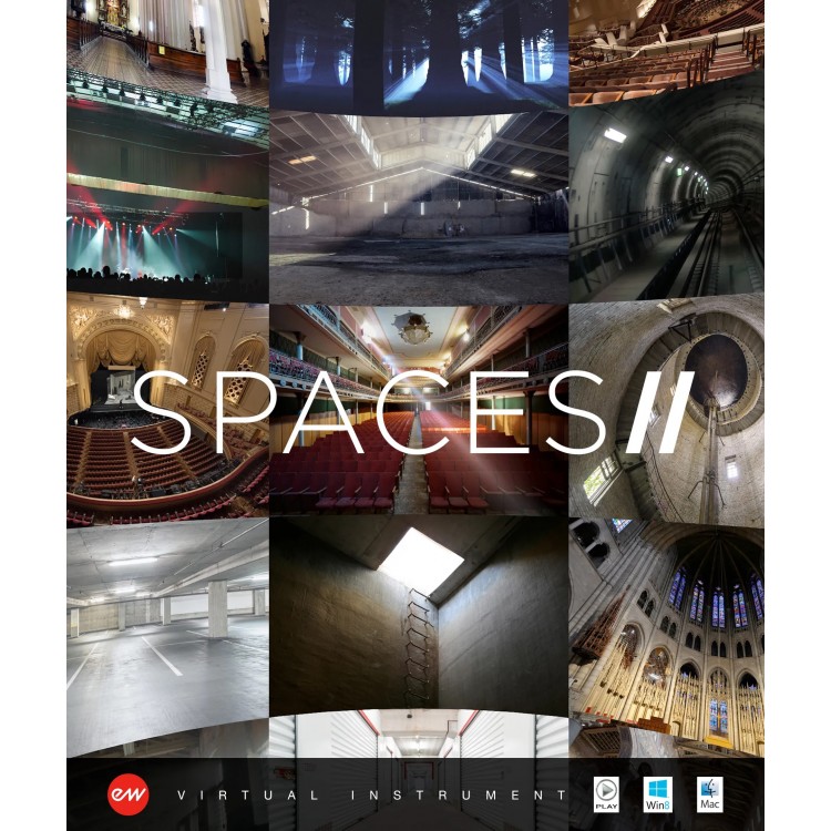 EastWest Spaces II Reverb 效果器 Plugins (序號下載版)
