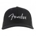 Fender Silver logo Snapback Hat BLK 帽子