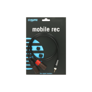 KLOTZ 3.5 TRS-2 XLR (公) Y型線 1公尺