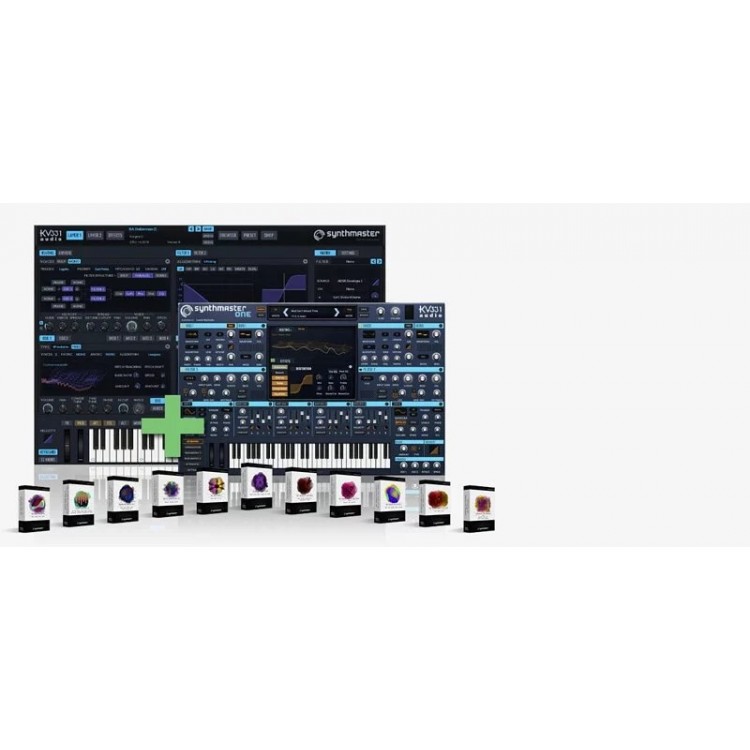 KV331 Audio SynthMaster Everything Bundle 音源 Plugin 套組 (序號下載版)