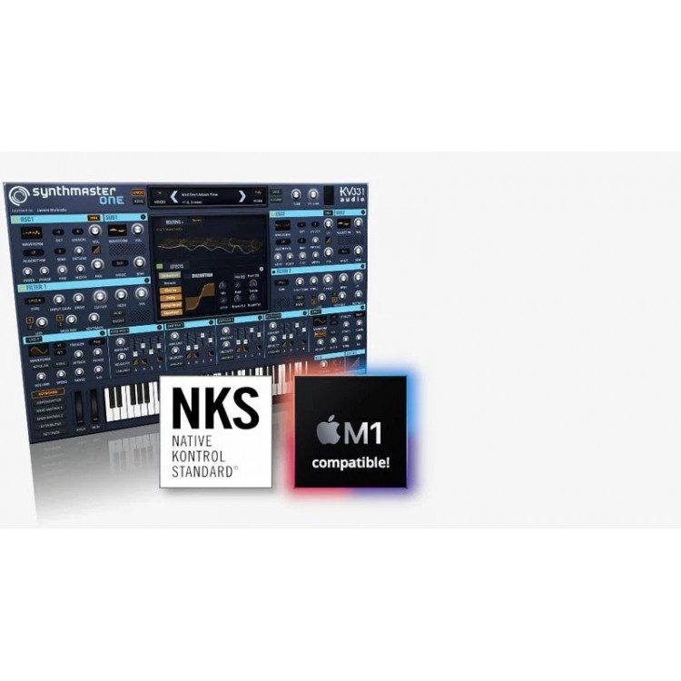 KV331 Audio SynthMaster One 音源 Plugin (序號下載版)