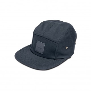 Marshall 6-PANEL CAP 六分割帽 黑底黑牌