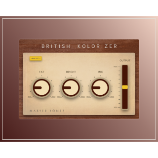 Master Tones British Kolorizer 軟體效果器 序號下載版