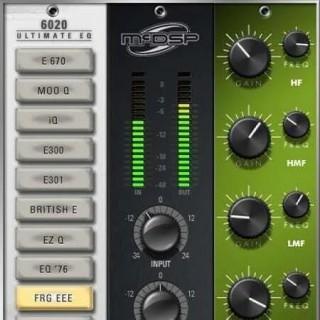 McDSP 6020 Ultimate EQ v7.0 Plug-in HD 版本 (序號下載版)