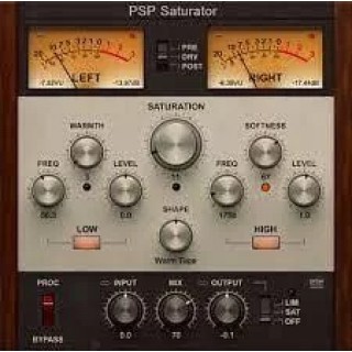 PSP Audioware Saturator 效果器 Plugin (序號下載版)