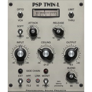 PSP Audioware Twin-L Limiter 效果器 Plugin (序號下載版)