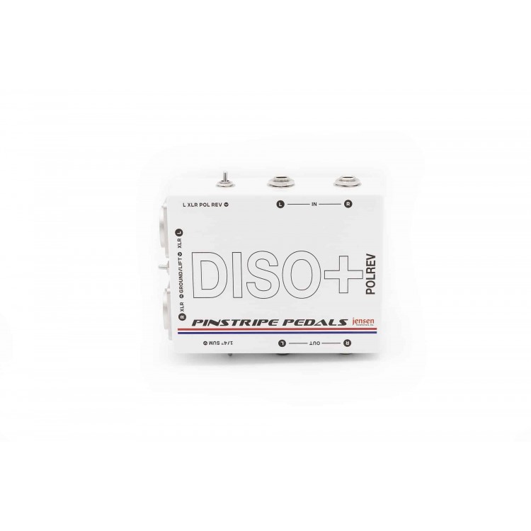 Pinstripe Pedals DISO+ DI（配備 XLR Polarity Reverse 開關）