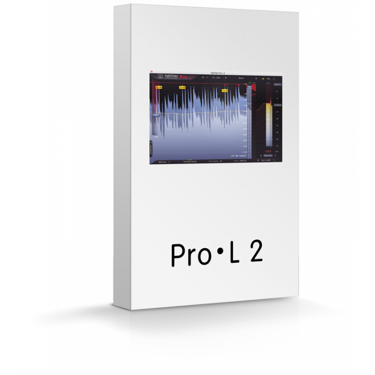 FabFilter Pro-L 2 Limiter Effect Plugin 限幅器 軟體效果器 (序號下載版)
