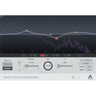 Apogee ModEQ6 EQ Plugins 等化器效果器 (序號下載版)