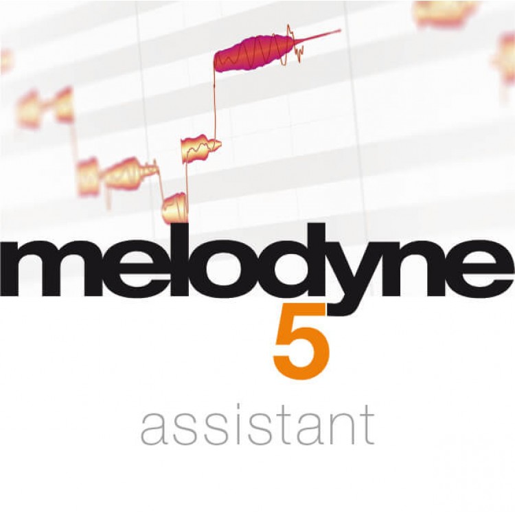 Celemony Melodyne 5 assistant 進階版 人聲音準修正軟體 (從 Melodyne assistant 任何版本升級)