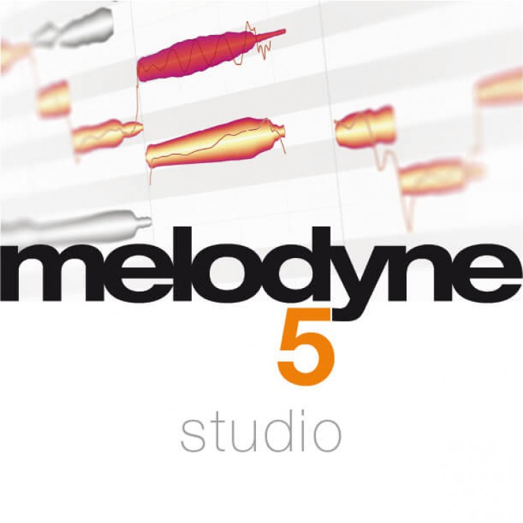 Celemony Melodyne 5 studio 旗艦版 人聲音準修正軟體 (從 Melodyne essential 任何版本升級)