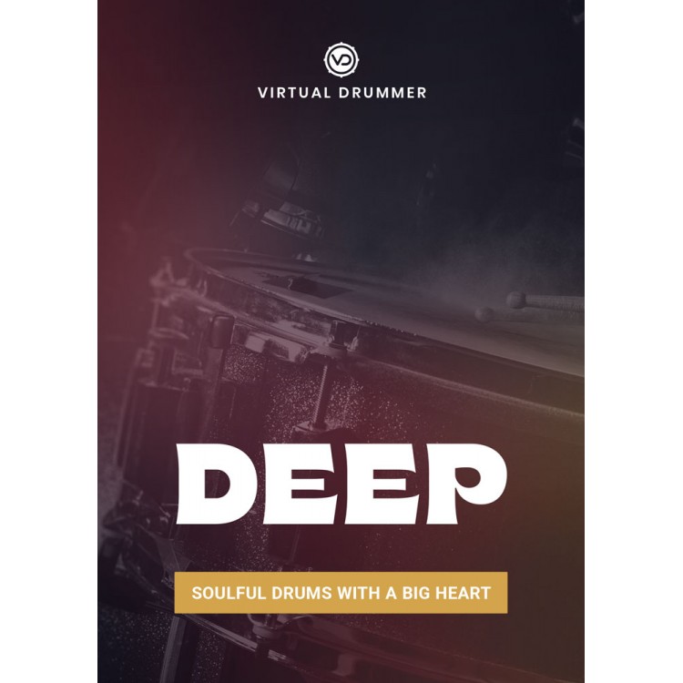 UJAM Virtual Drummer Deep 虛擬鼓手 (序號下載版)