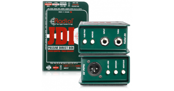 Radial JDI 被動式Passive DI box